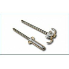 Заклепка лепестковая 4.8*14, ал./ст.