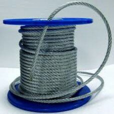 Трос стальной оцинкованный DIN 3055-3066 8 мм. (100 метров)